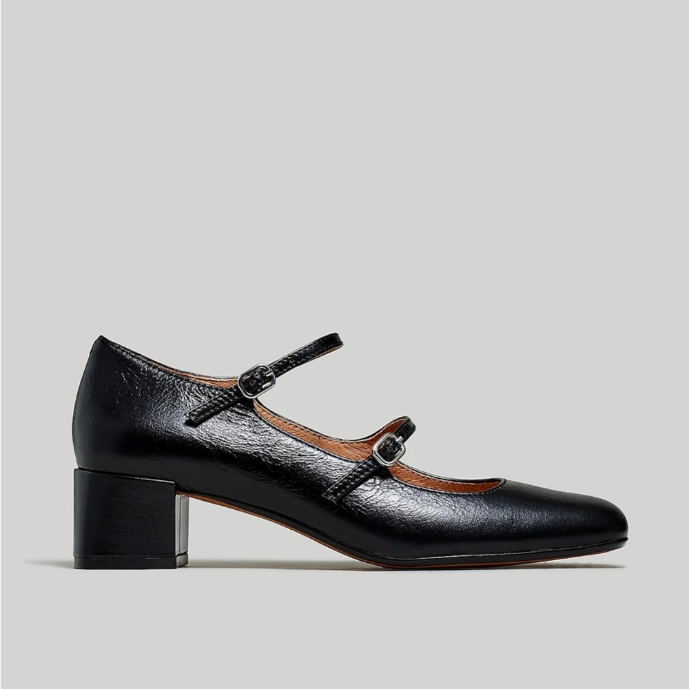 NEW Madewell The Nettie Heeled Mary Jane NN051